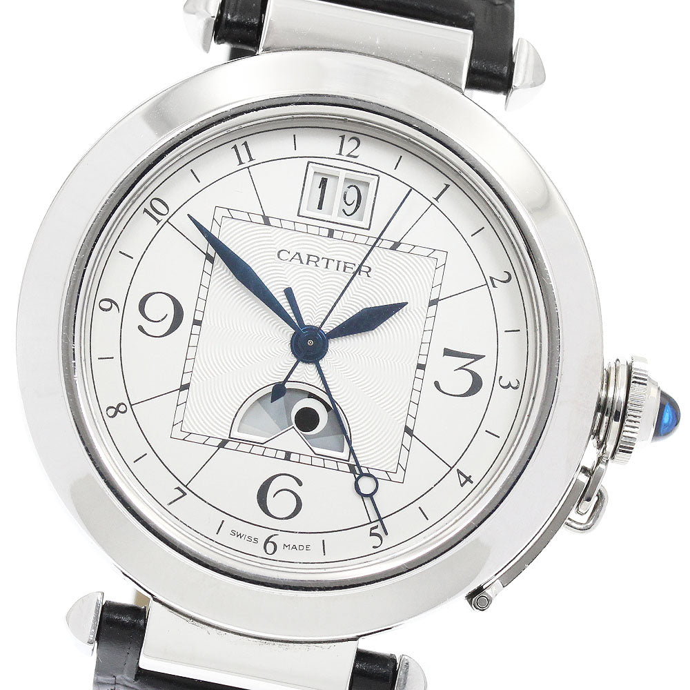 CARTIER Pasha XL W3109255 Night &amp; day Silver Dial Automatic Men's Watch_949325