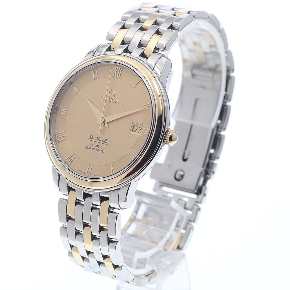 OMEGA De Ville Prestige 4374.11 Co-Axial Date gold Dial Automatic Men's Watch_949340