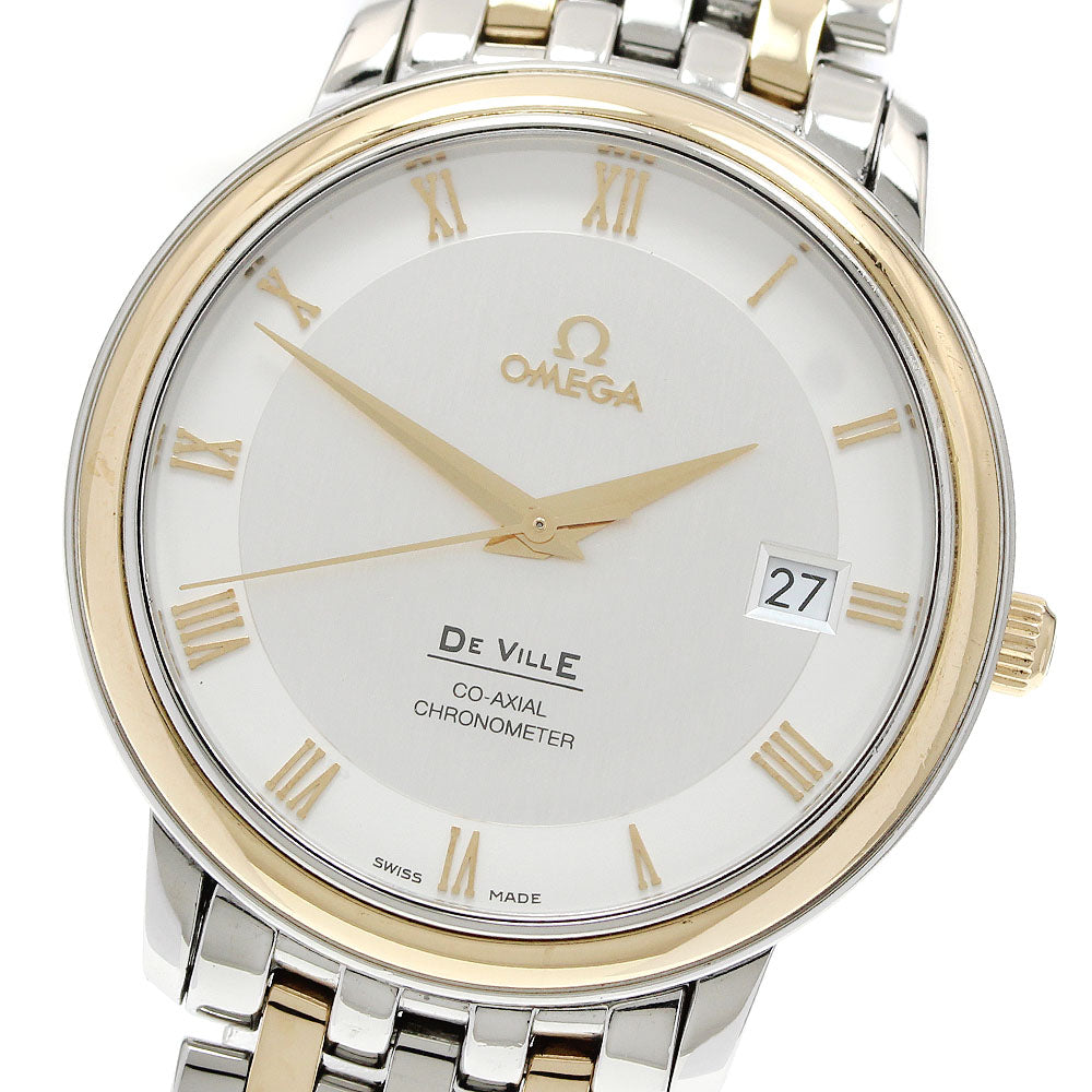 OMEGA De Ville Prestige 4374.31 Coaxial Silver Dial Automatic Men's Watch_949341