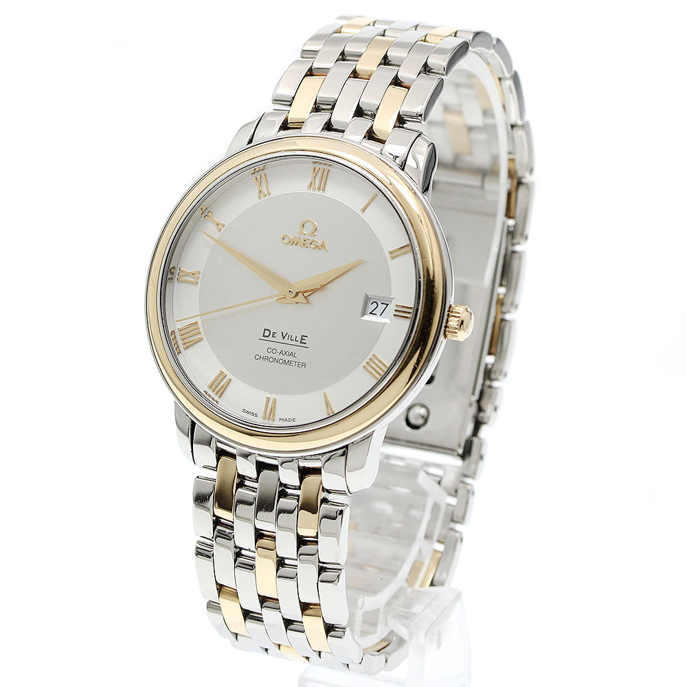 OMEGA De Ville Prestige 4374.31 Coaxial Silver Dial Automatic Men's Watch_949341