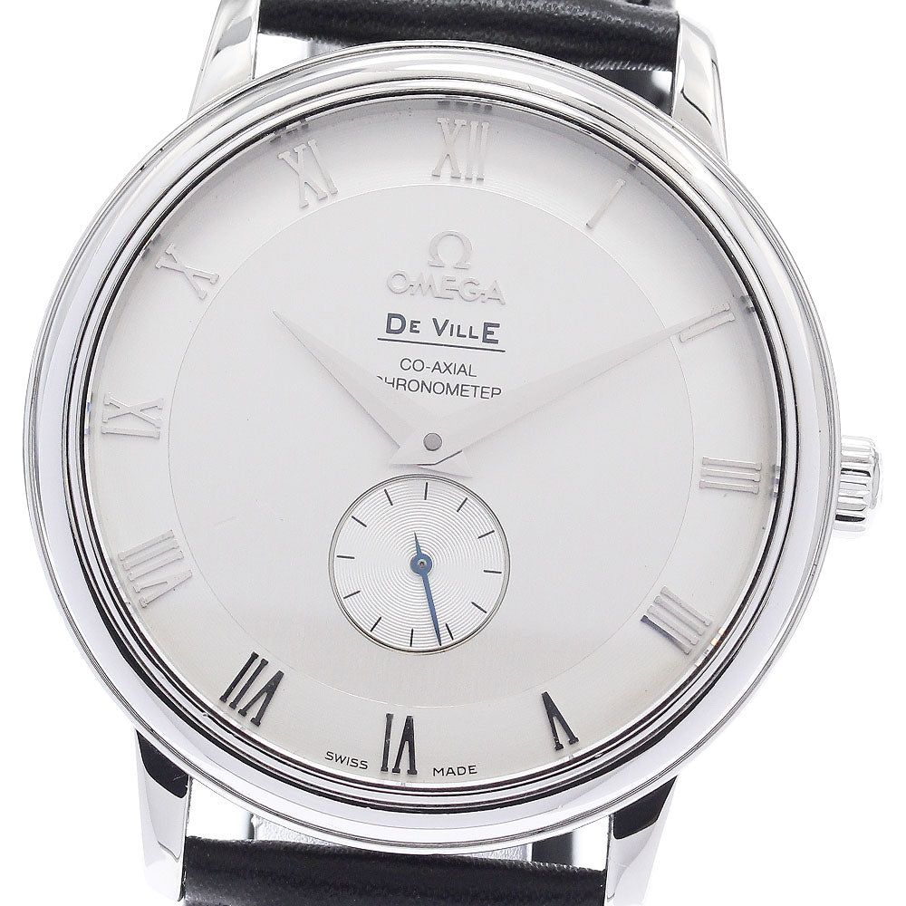 OMEGA De Ville Prestige 4813.30.01 Coaxial Silver Dial Automatic Men's_949348
