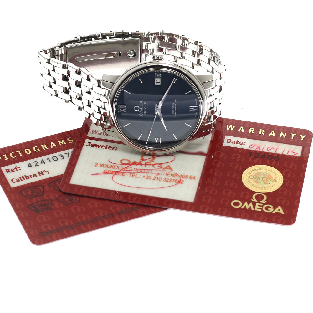 OMEGA De Ville Prestige 424.10.37.20.03.001 Co-Axial Chronometer AT Men's_949354