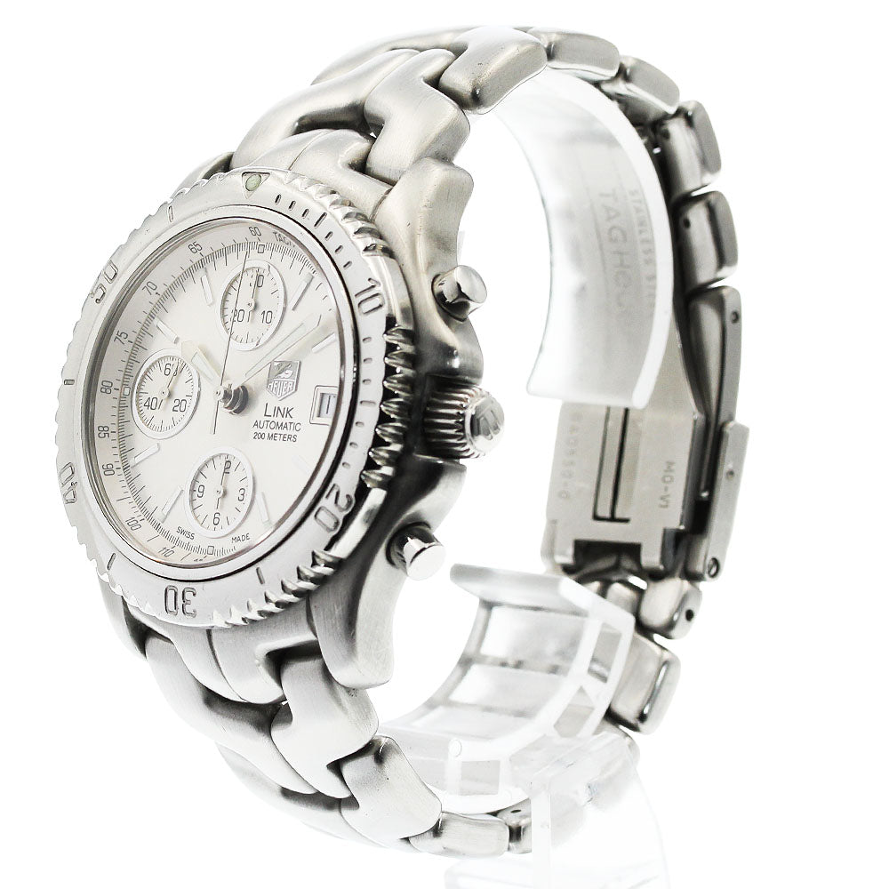 TAG HEUER Link CT2113 Chronograph Silver Dial Automatic Men's Watch_949390