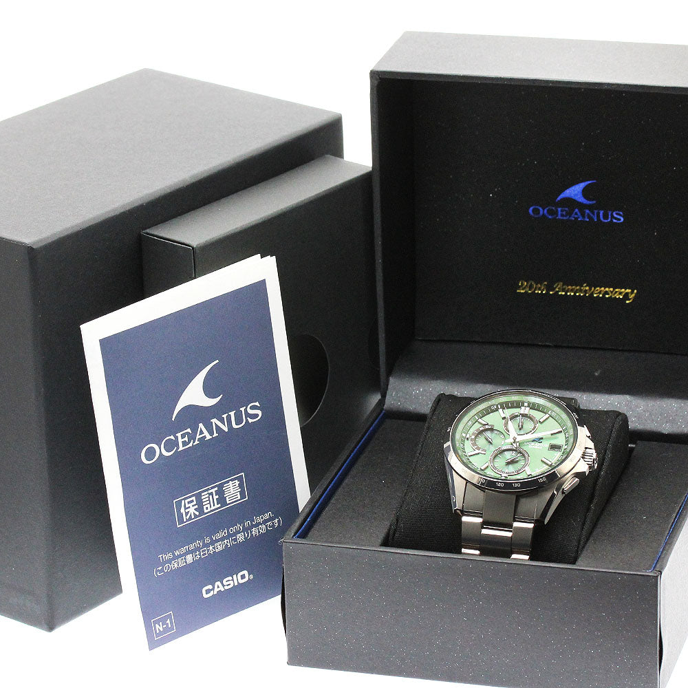 CASIO Oceanus Classic Line OCW-T2600SG-3AJR Solar Powered Radio Men's_949395
