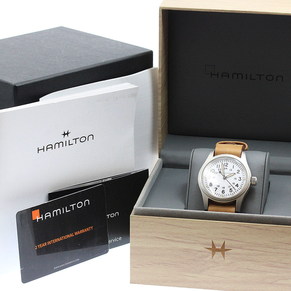 HAMILTON Khaki field mechanical H694390 Hand Winding Men's Watch_949416