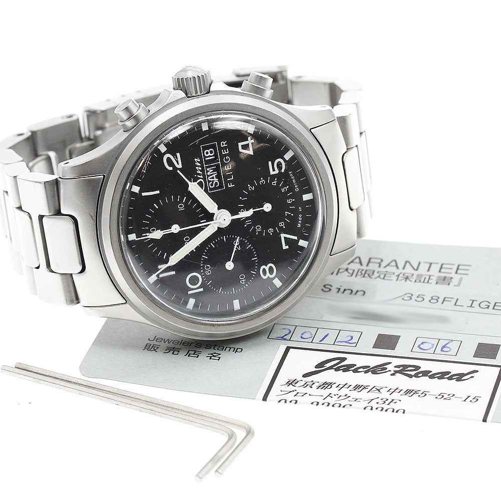 Sinn Freeger 358.FLIGER.M Chronograph day date Automatic Men's Watch_949425