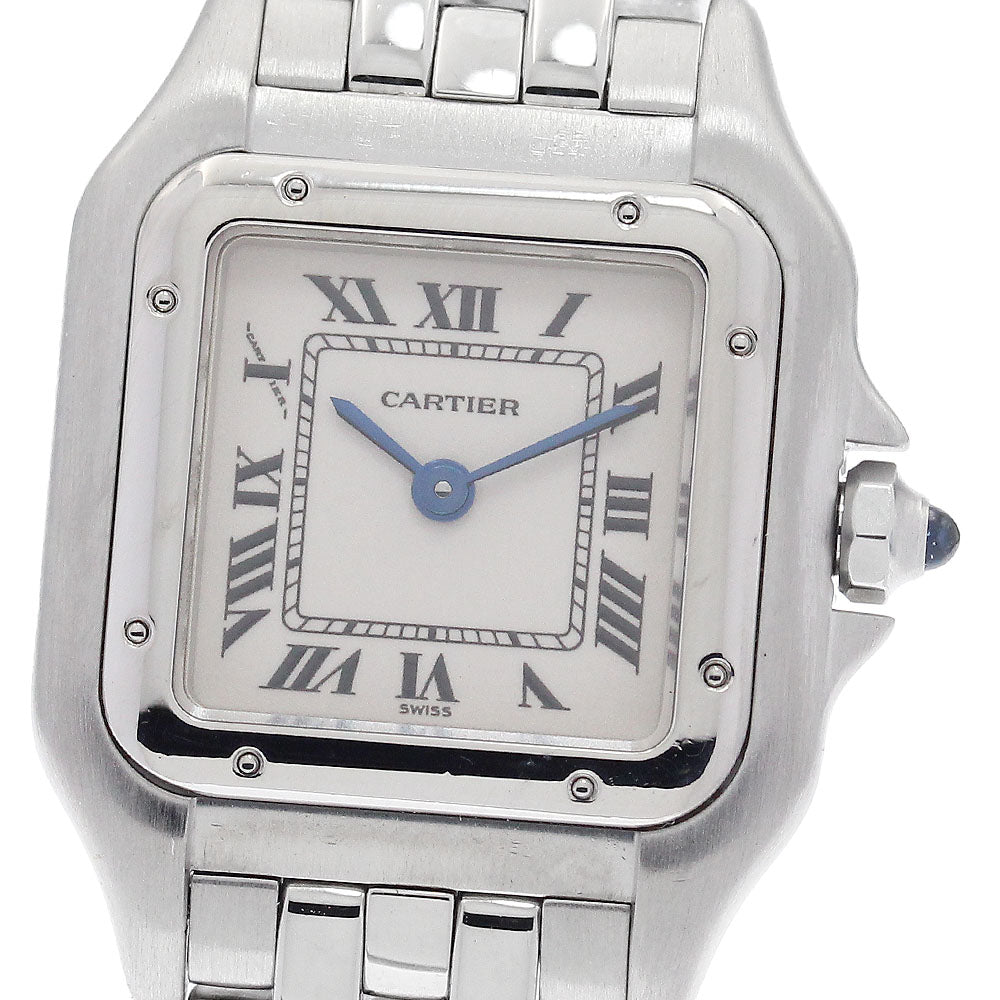 CARTIER PANTHERESM W25033P5 Beige Dial Quartz Ladies Watch_949459