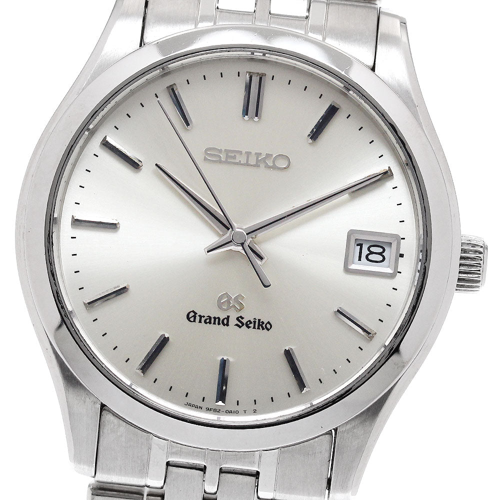 SEIKO Grand Seiko SBGV001/9F82-0A10 Date Silver Dial Quartz Men's Watch_949496