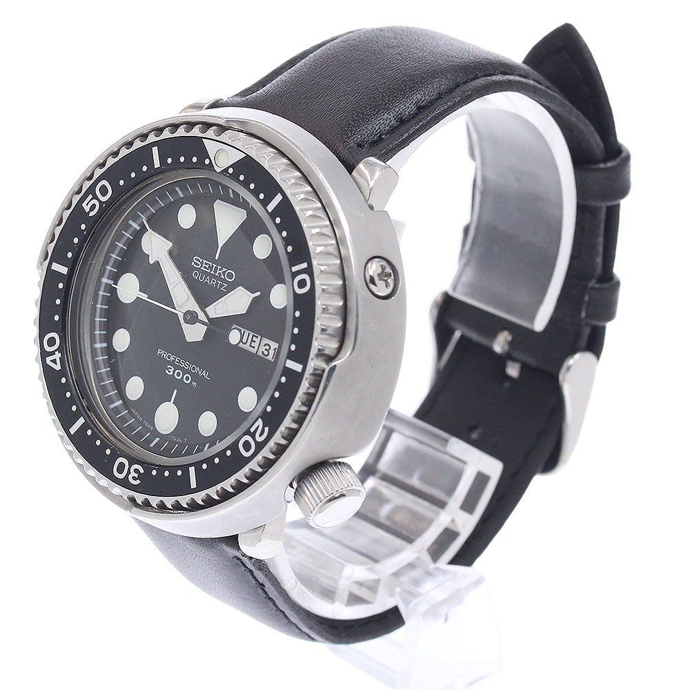 SEIKO Professional diver 7549-7010 Day Date Tuna Can Quartz Men's Watch_949516