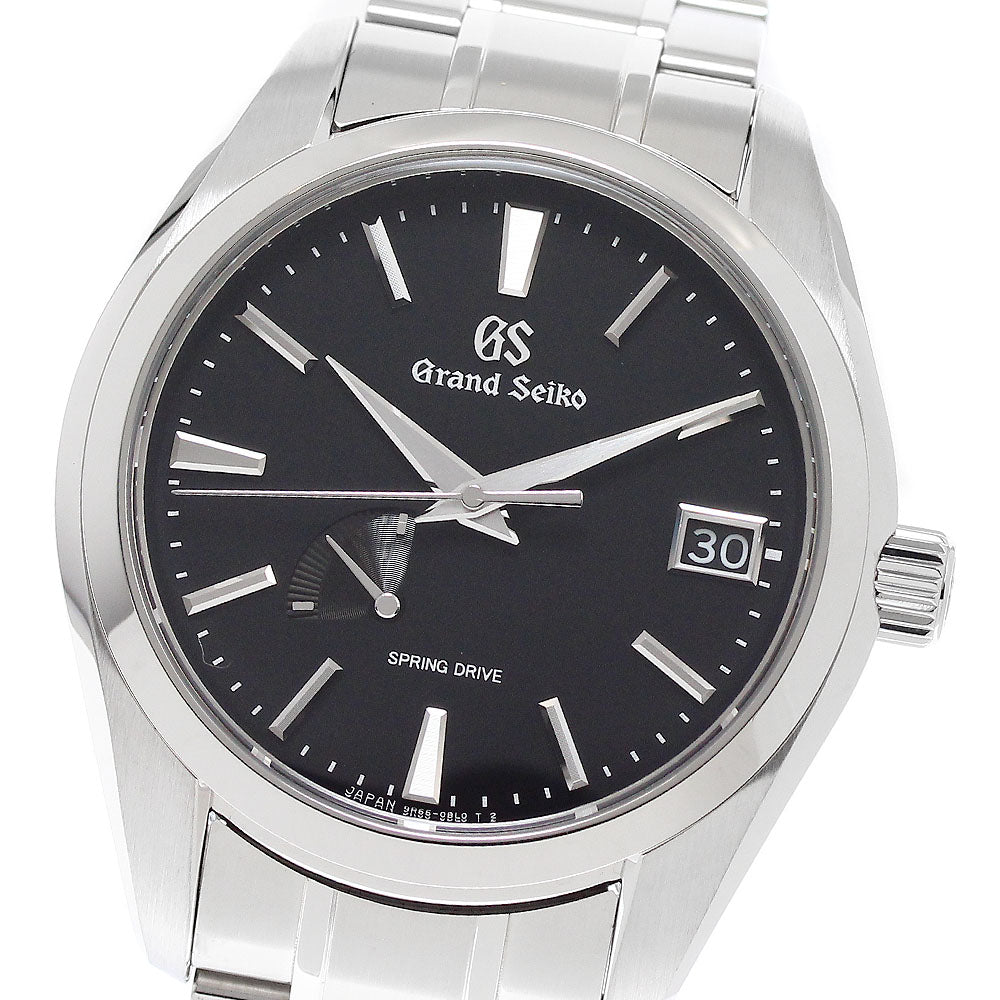 SEIKO Grand Seiko SBGA203/9R65-0AA0 black Dial Spring drive Men's Watch_949524