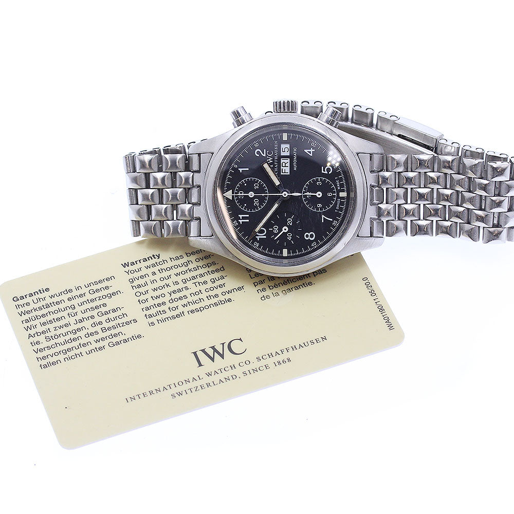 IWC SCHAFFHAUSEN Pilot Freeger IW370607 Chronograph Automatic Men's Watch_949574