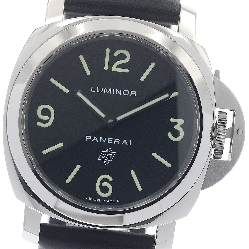PANERAI Luminor base logo acciaio PAM01000 Hand Winding Men's Watch_949575