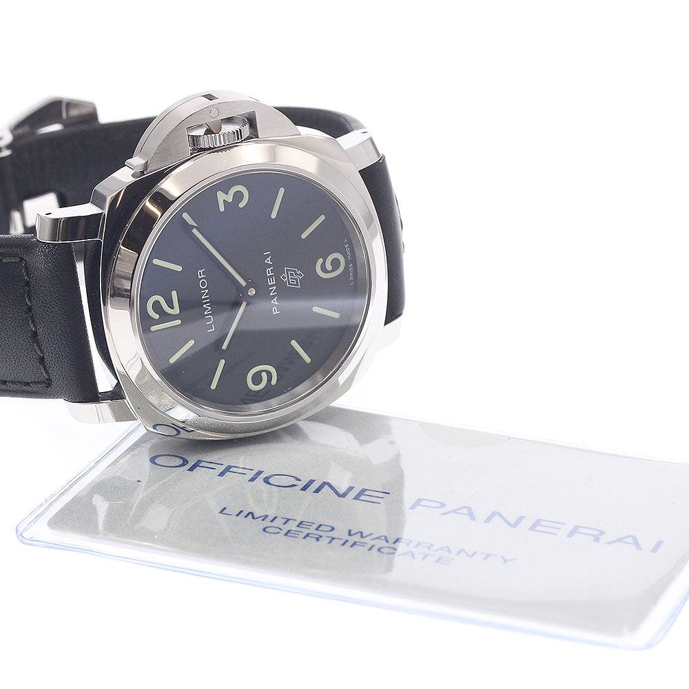 PANERAI Luminor base logo acciaio PAM01000 Hand Winding Men's Watch_949575