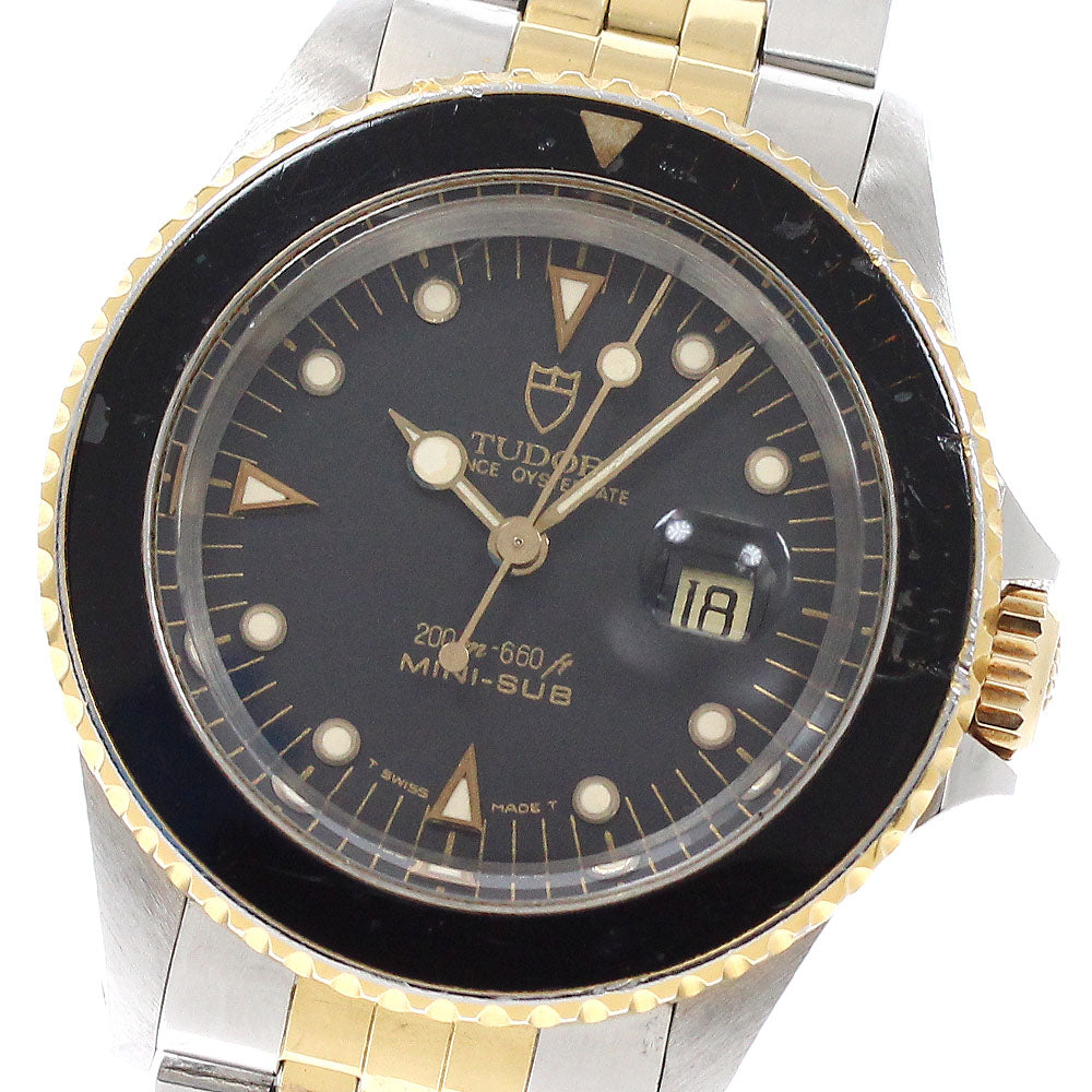 TUDOR Prince Oyster Date Mini Sub 94401 black Dial Automatic Boy's Watch_949594