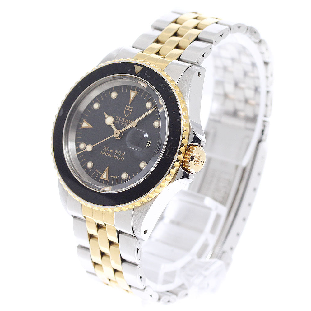 TUDOR Prince Oyster Date Mini Sub 94401 black Dial Automatic Boy's Watch_949594