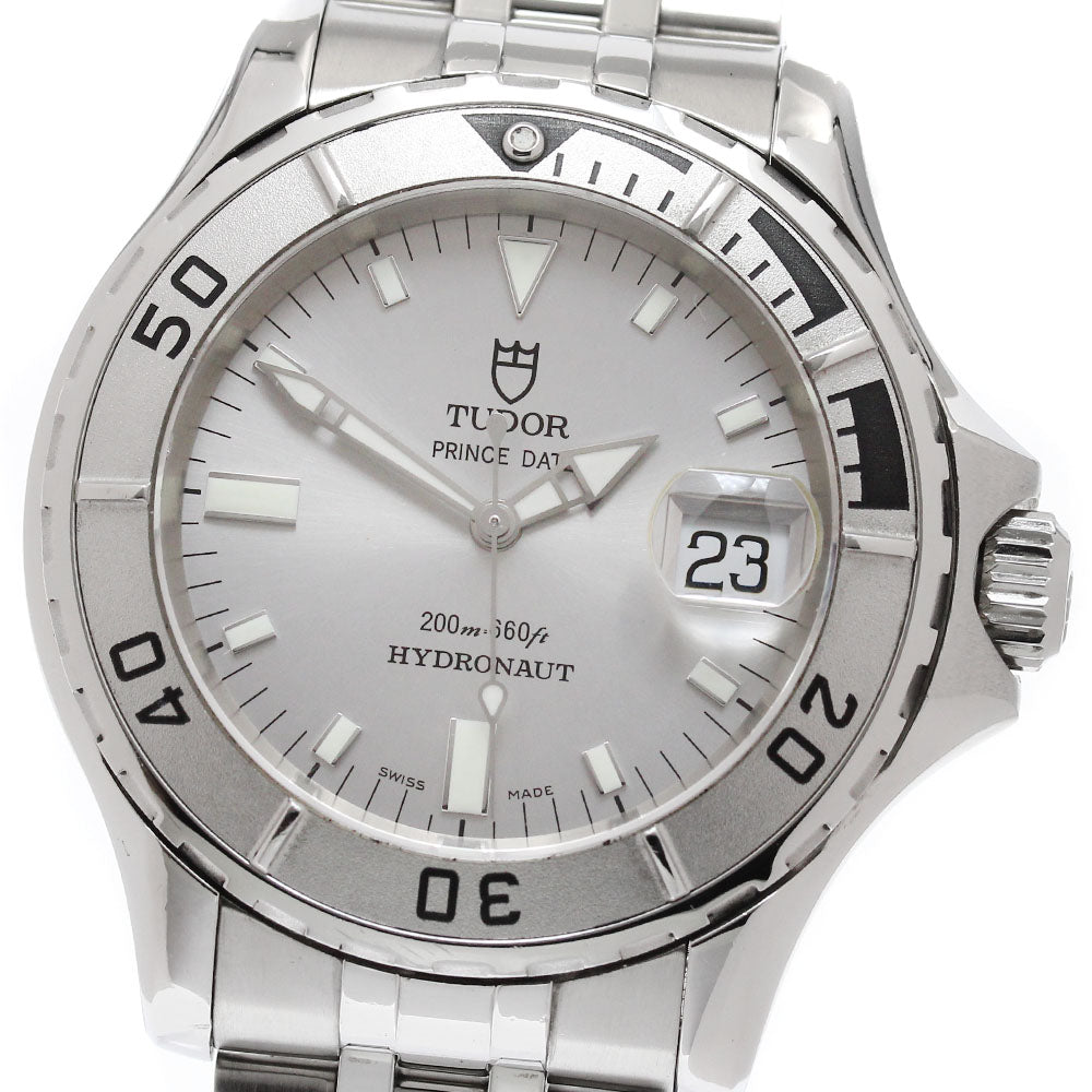 TUDOR Prince Date Hydronaut 89190P Date Silver Dial Automatic Men's Watch_949599