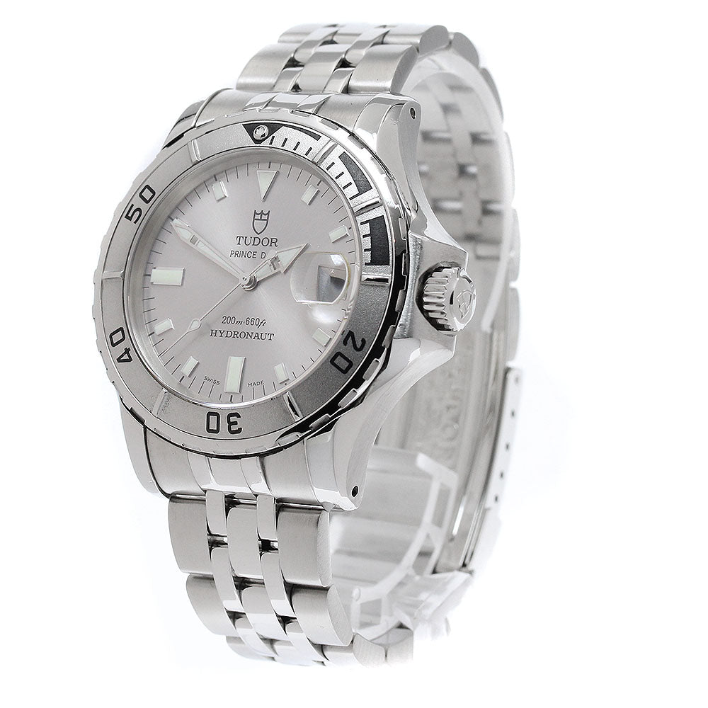 TUDOR Prince Date Hydronaut 89190P Date Silver Dial Automatic Men's Watch_949599
