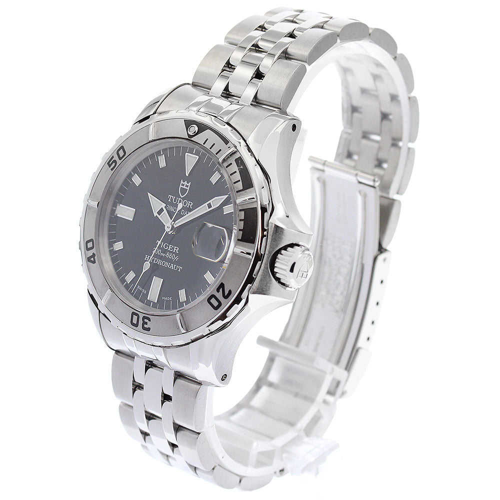 TUDOR Prince Date Hydronaut 89190P Date Black Dial Automatic Men's Watch_949610