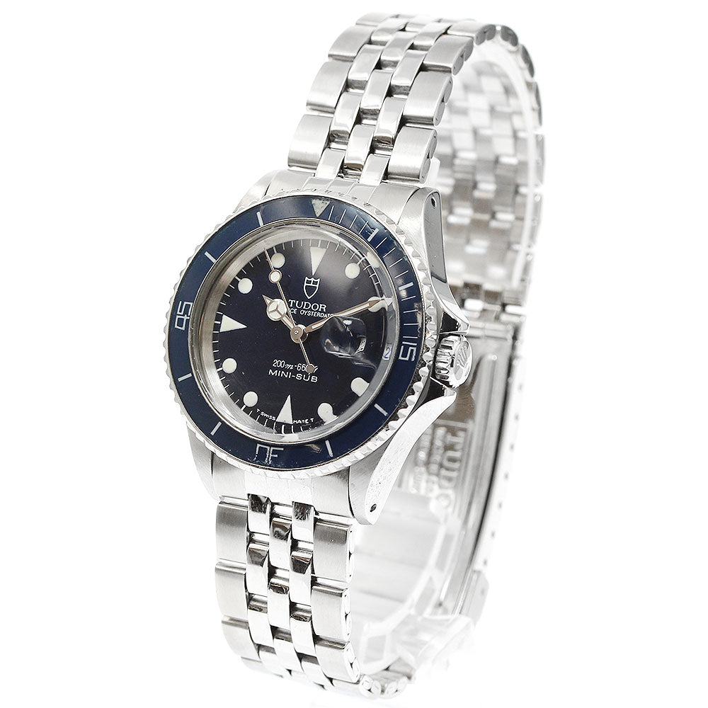 TUDOR Prince Oyster Date Mini Sub 94400 Navy Dial Automatic Boy's Watch_949611