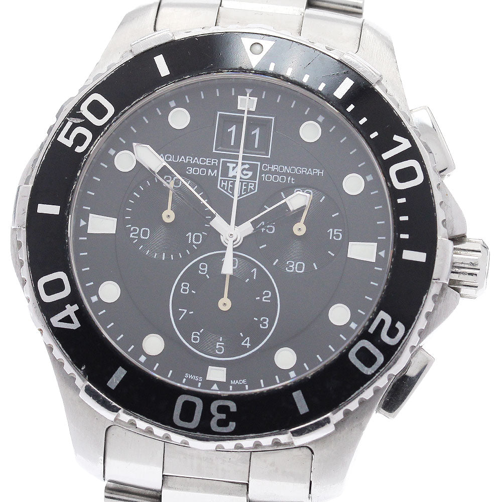 TAG HEUER Aqua racer CAN1010 Date Chronograph Quartz Men's Watch_949627
