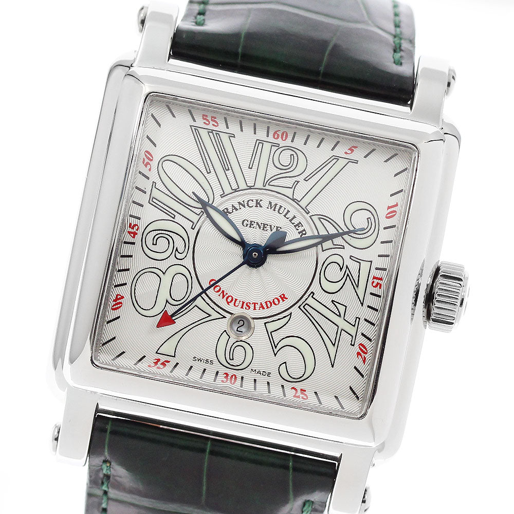 FRANCK MULLER Conquistador Cortez 10000MSC Date Silver Dial Automatic Men's Watch_949633