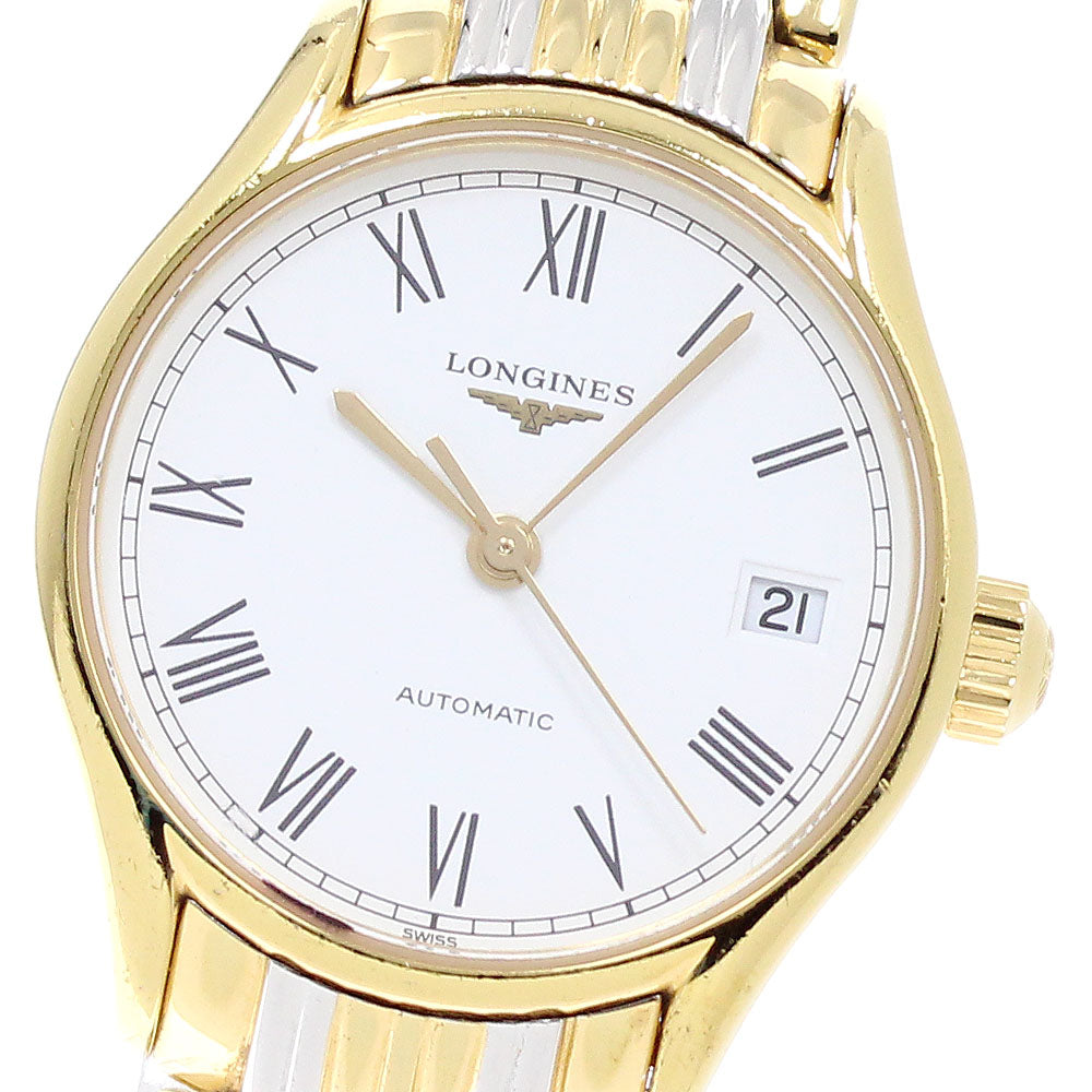 LONGINES Lyre L4.360.2 Date white Dial Automatic Ladies Watch_949634