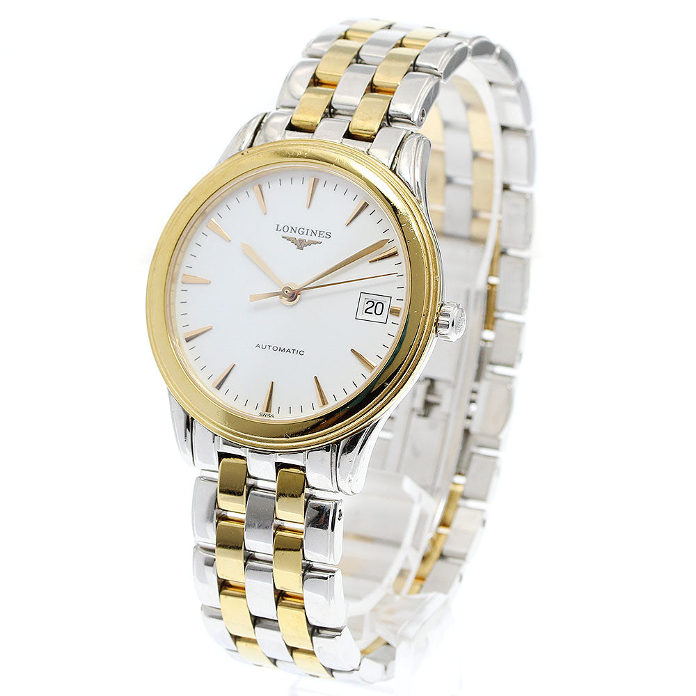 LONGINES Flagship L4.774.3 Date white Dial Automatic Men's Watch_949635