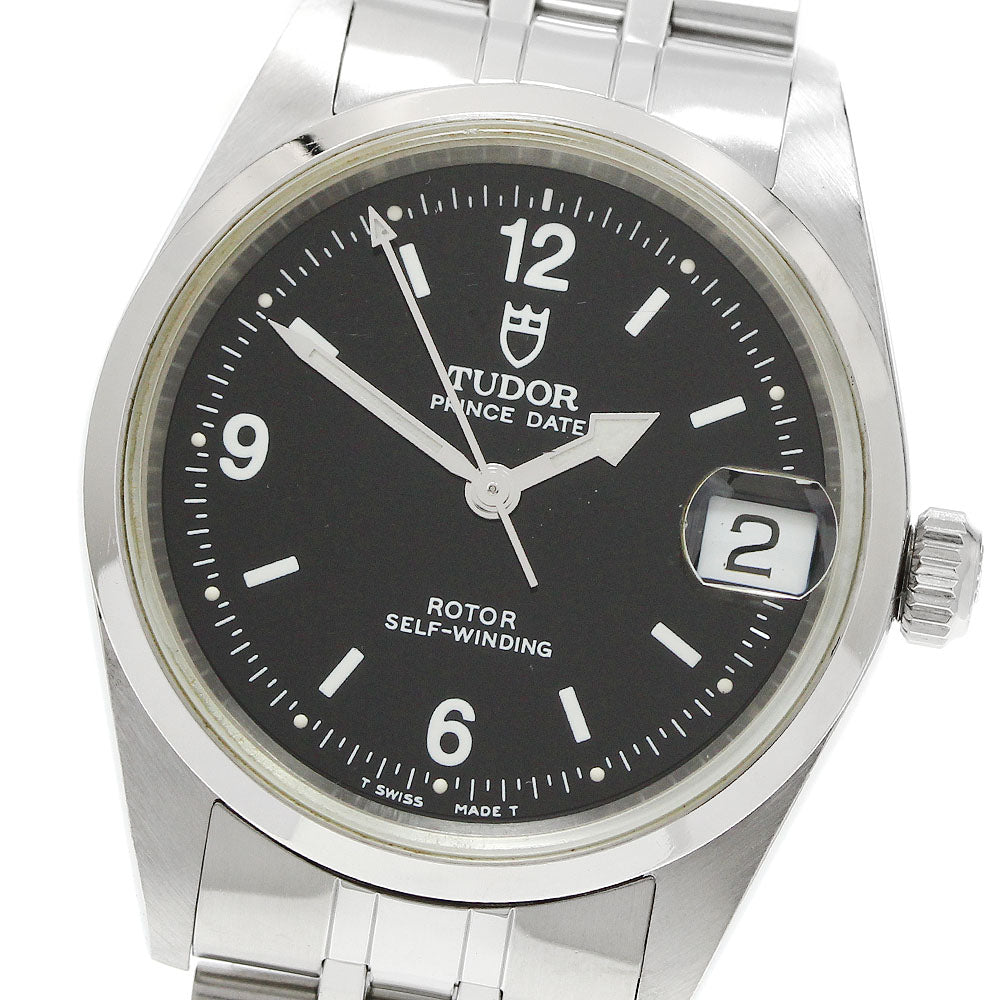 TUDOR Prince Date 72000 black Dial Automatic Boy's Watch_949641
