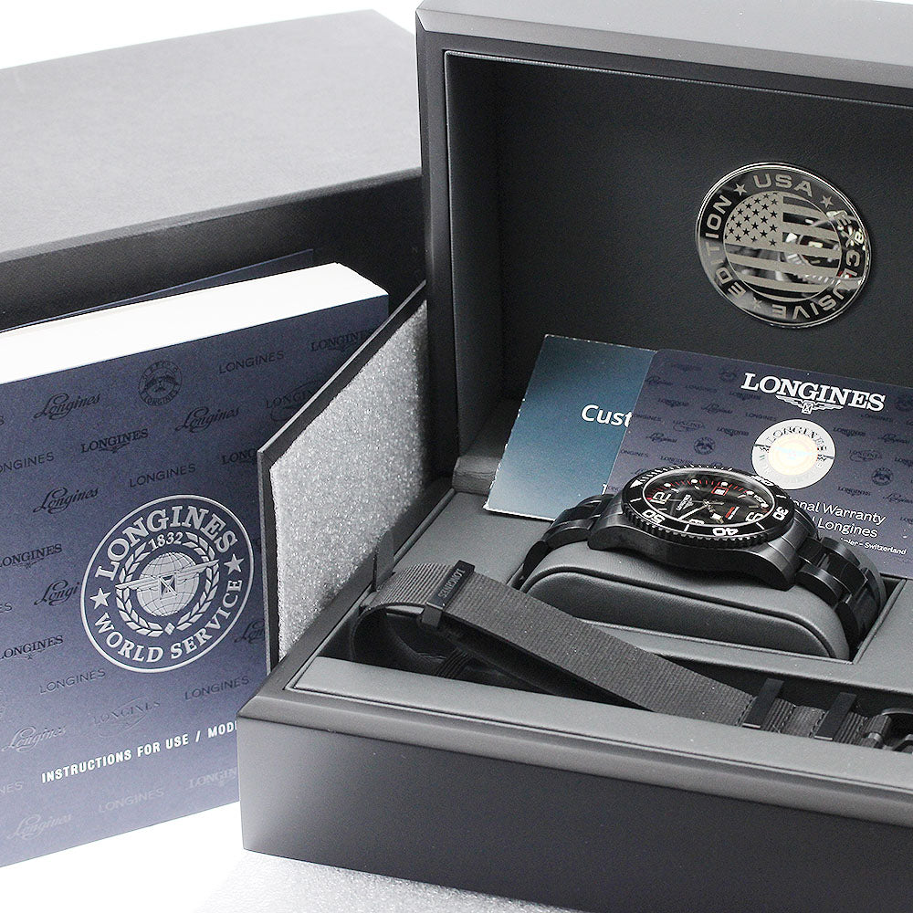 LONGINES Hydro Conquest L3.742.2 Date black Dial Automatic Men's Watch_949645