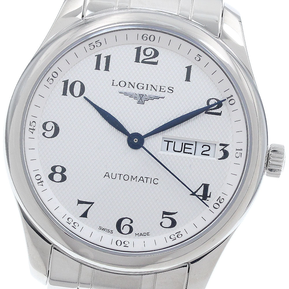 LONGINES Master collection L2.755.4 Day date Silver Dial Automatic Men's_949646
