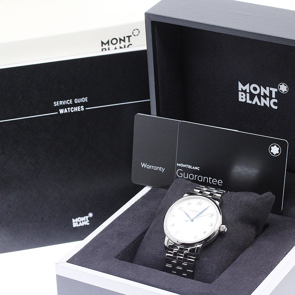MONTBLANC Star Legacy 117324 Date Silver Dial Automatic Men's Watch_949647