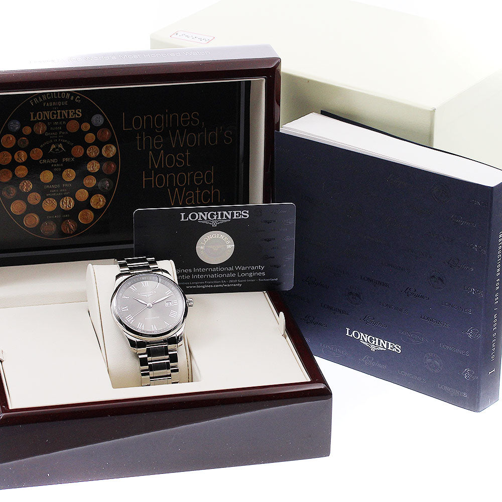 LONGINES Master collection L2.793.4.71.6 Date black Dial Automatic Men's_949648