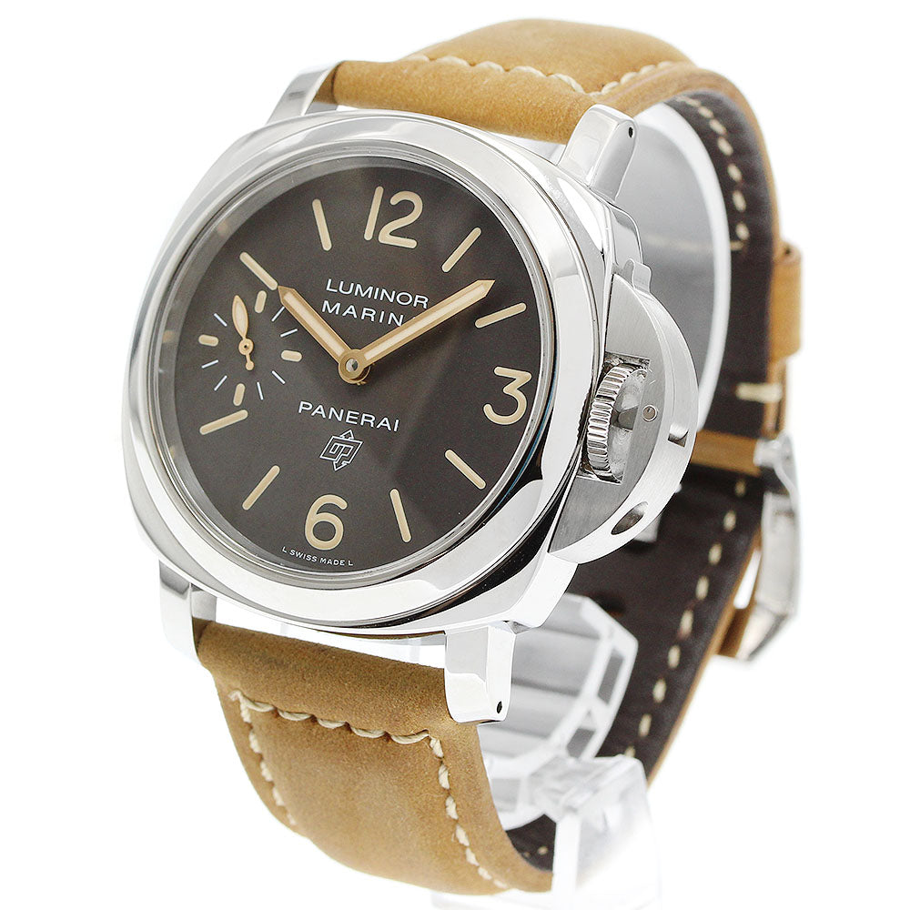 PANERAI Luminor Marina Logo Acciaio PAM00632 Hand Winding Men's Watch_949653