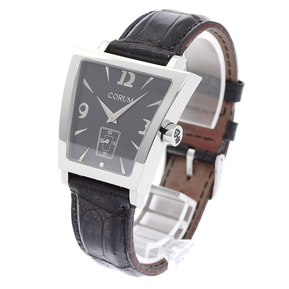 CORUM Trapeze 106.404.20 Small seconds black Dial Quartz Men's Watch_949673