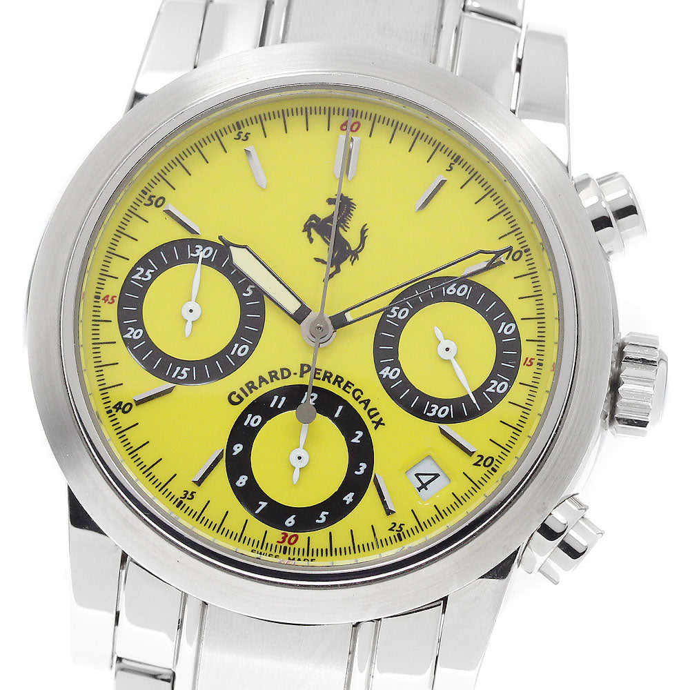 GIRARD PERREGAUX Ferrari 8020 Chronograph yellow Dial Automatic Men's_949674