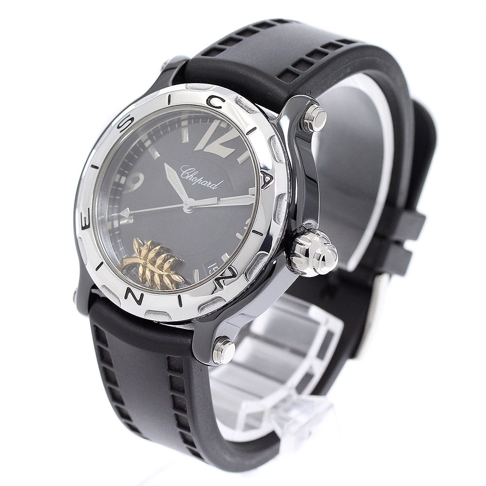Chopard Happy Sports Happy Palm 25/8507 black Dial Quartz Men's Watch_949677