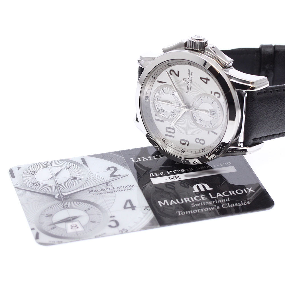 MAURICE LACROIX Pontos PT7538/48 Chronograph Date Automatic Men's Watch_949693
