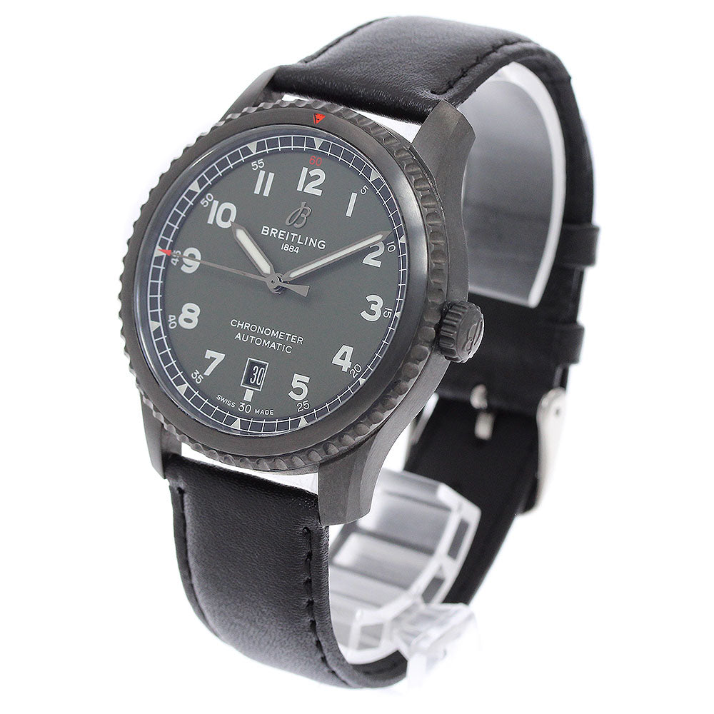 BREITLING Aviator 8 M17315 Date Khaki Dial Automatic Men's Watch_949695