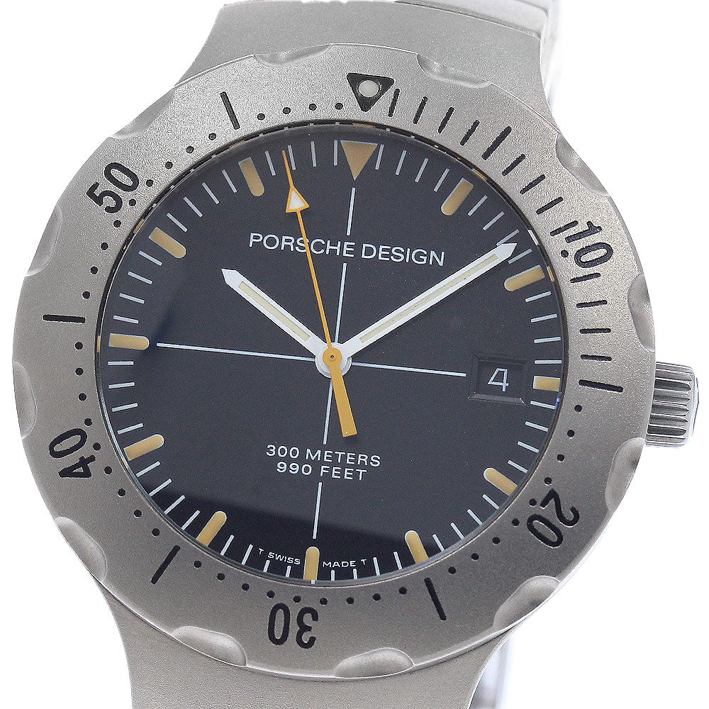 Porsche Design Eterna 6501.10.40 Date Black Dial Automatic Men's Watch_949701