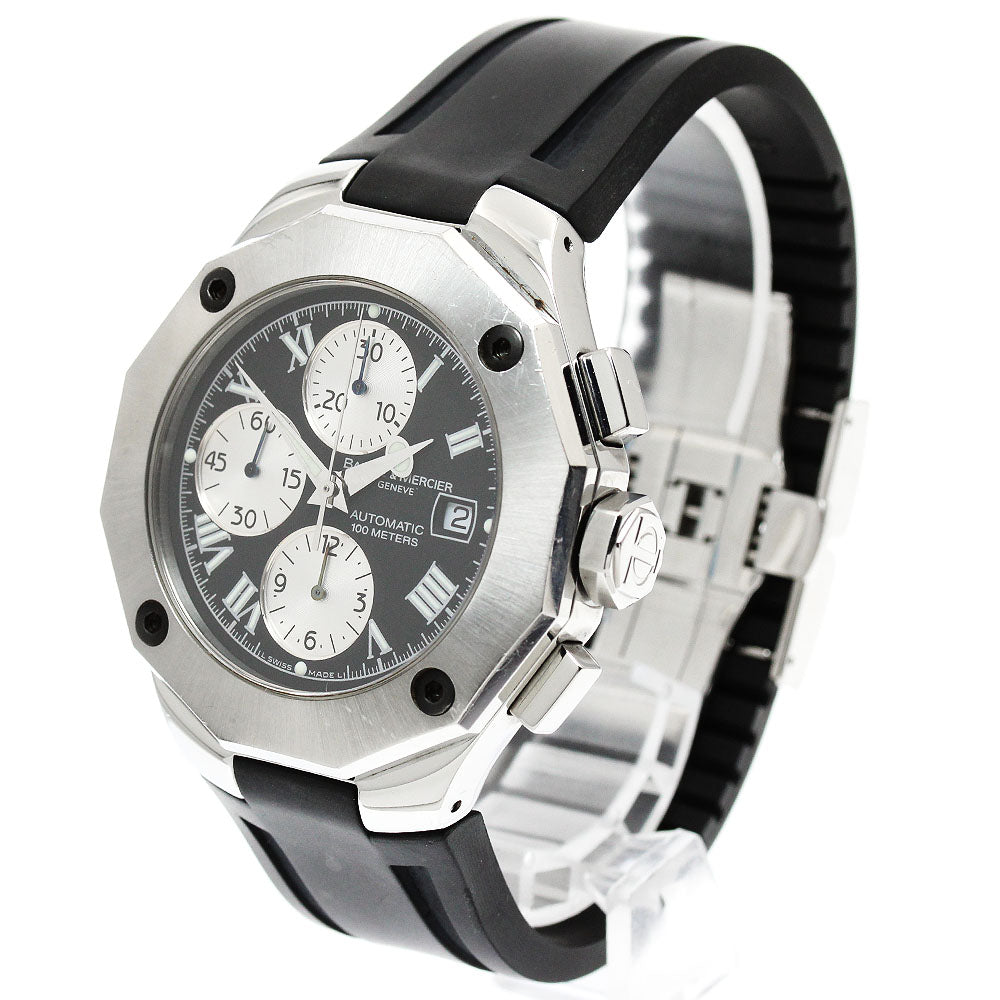 Baume & Mercier Riviera 65541 Chronograph Date black Dial Automatic Men's_949708