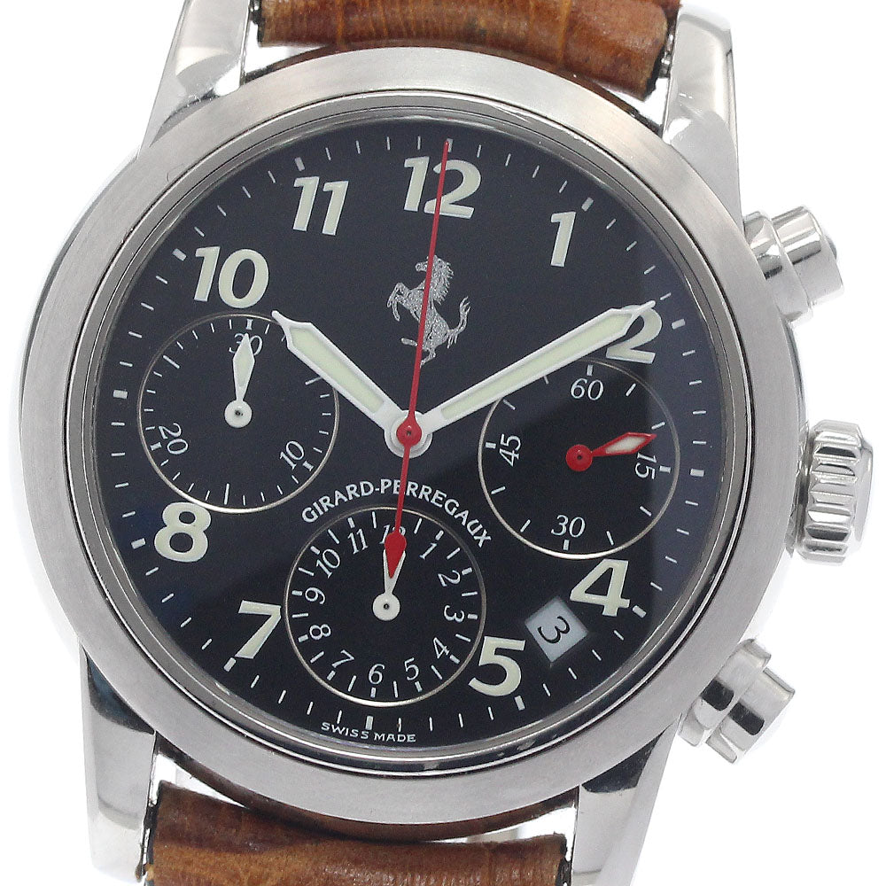 GIRARD PERREGAUX Ferrari 8020 Chronograph Date black Dial Automatic Men's Watch_949736