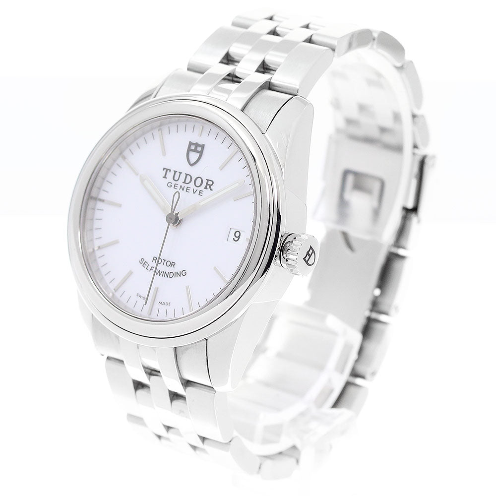 TUDOR Glamour 55000 Date white Dial Automatic Men's Watch_949739