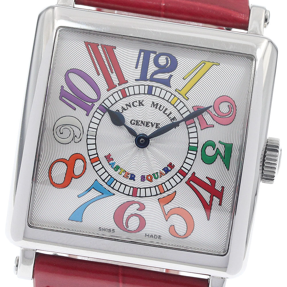 FRANCK MULLER Master square color dream 6002HQZCOLDRMV Silver Dial Quartz Men's Watch_949741