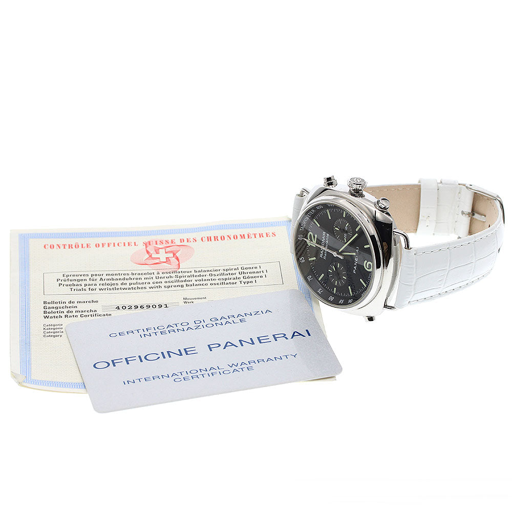 PANERAI Radiomir Rattrapante PAM00214 Chronograph black Dial Automatic Men's Watch_949743
