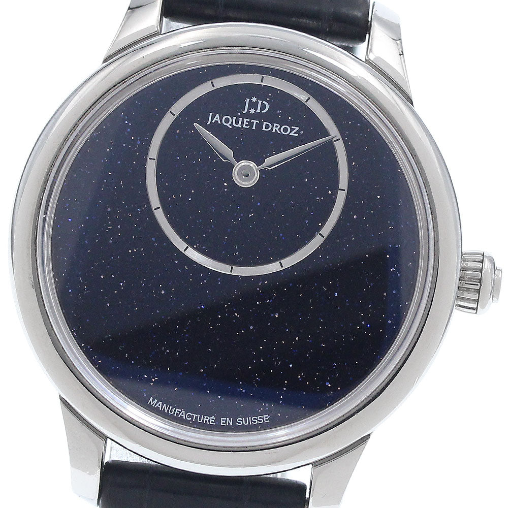 JAQUET DROZ petite wool minute aventurine J005000570 Navy Dial Automatic Boy's Watch_949744