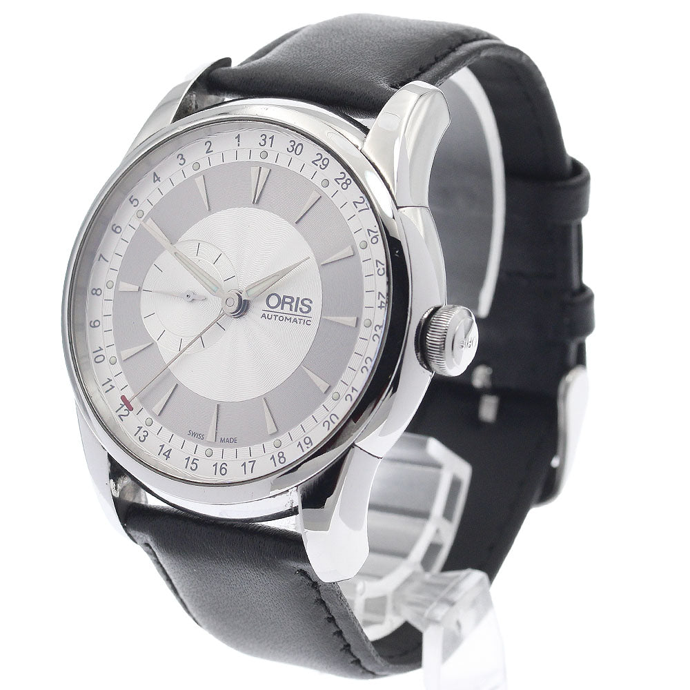 ORIS Artelier 7597 Pointer Date Small Second Silver Dial Automatic Men's_949759