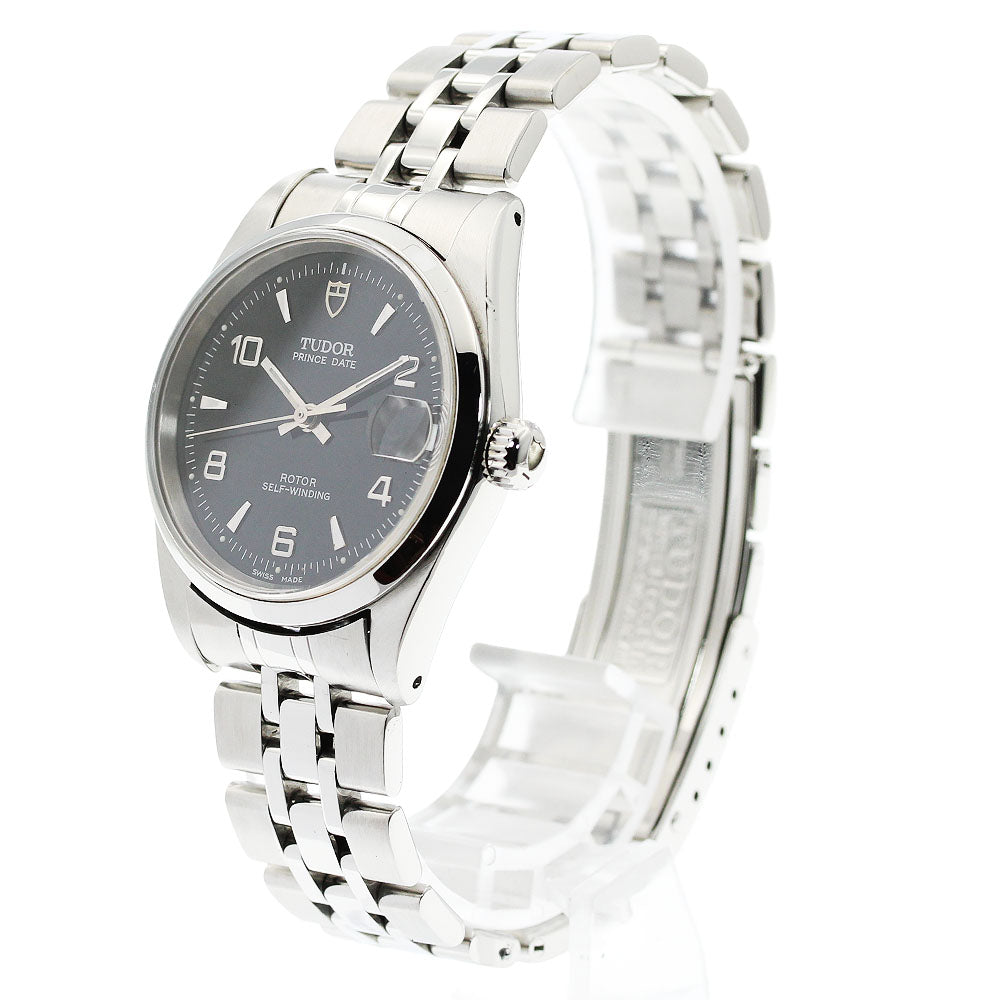TUDOR Prince Date 72000 Black Dial Automatic Boy's Watch_949762