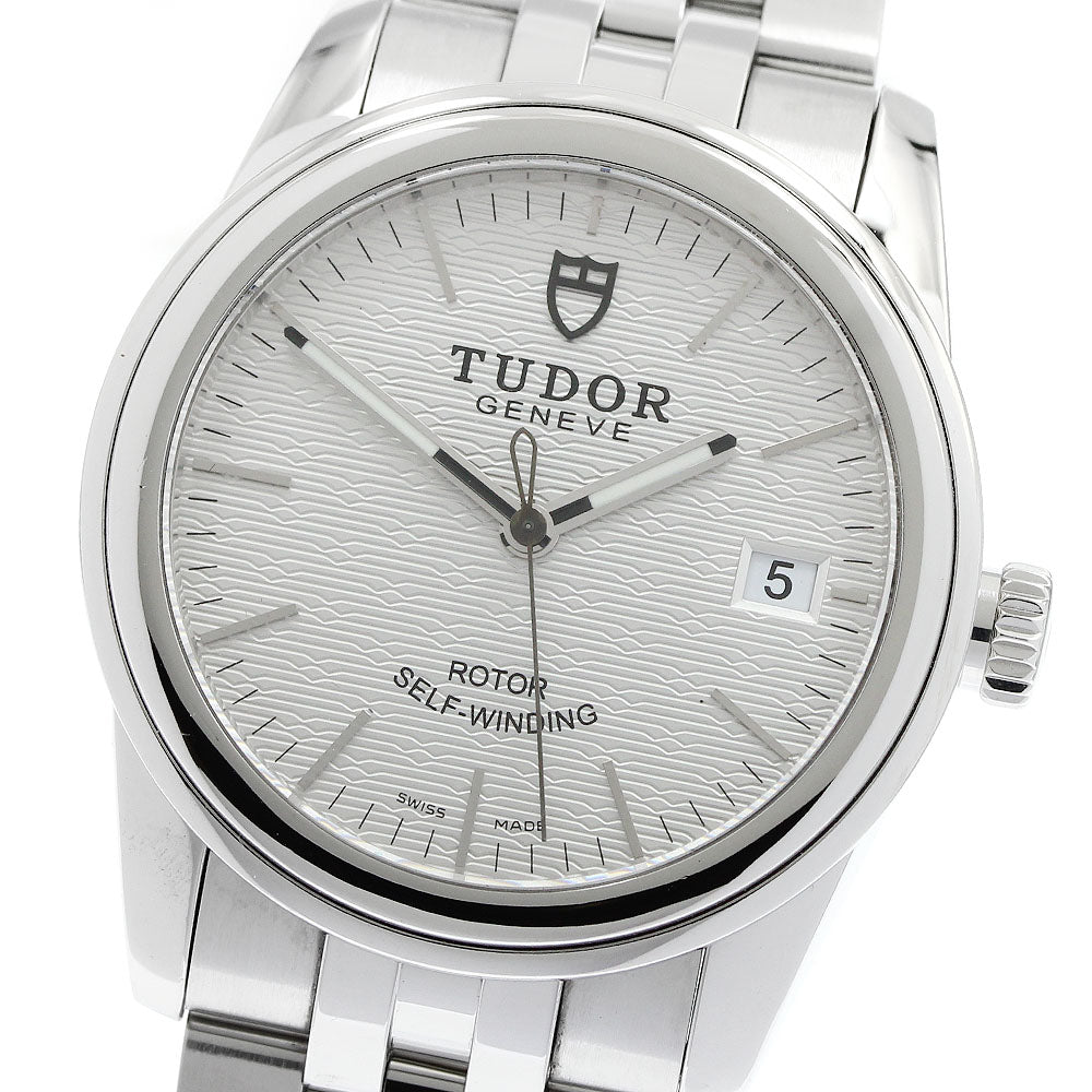TUDOR Glamour 55000 Date Silver Dial Automatic Men's Watch_949769