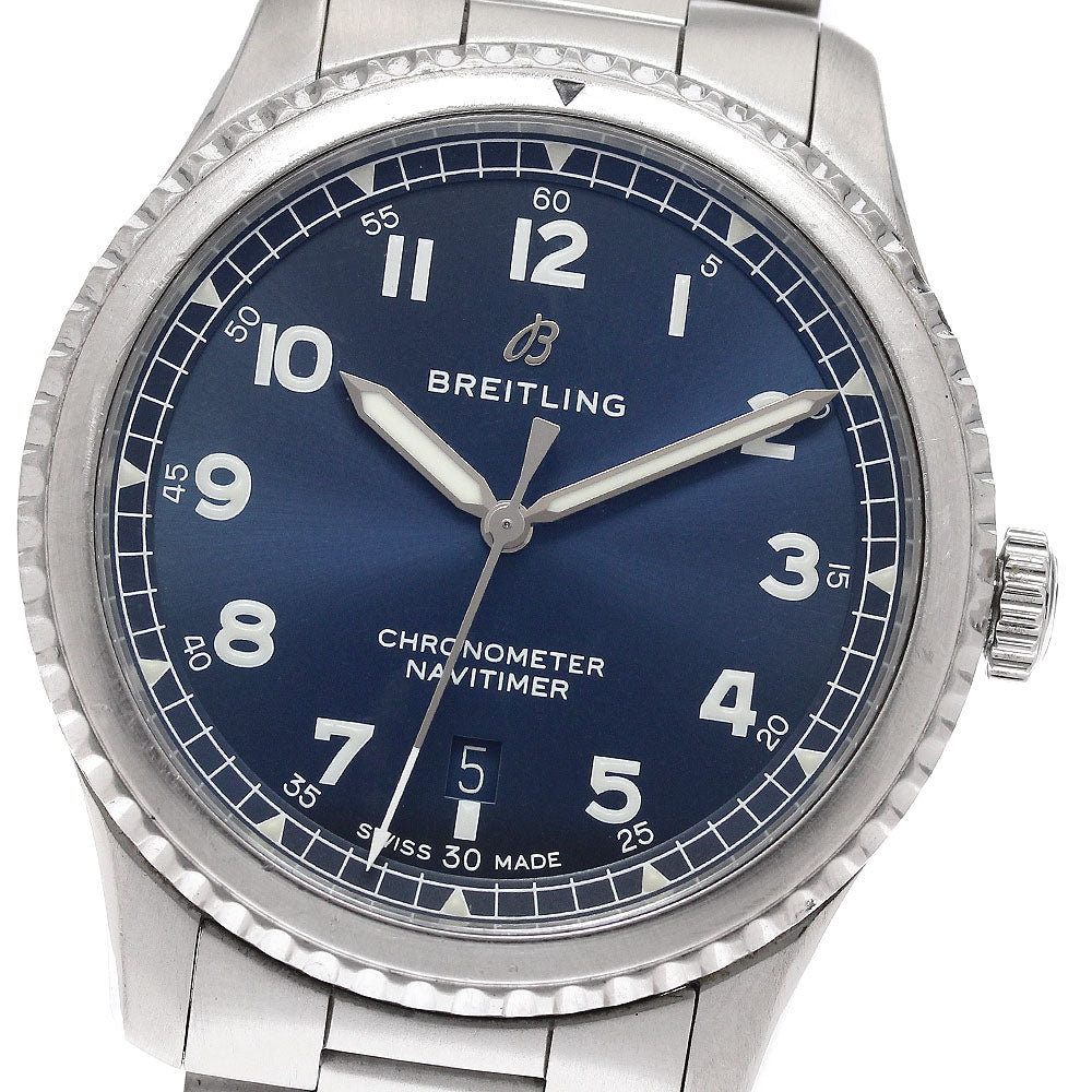 BREITLING Navitimer8 A17314 Date Navy Dial Automatic Men's Watch_949770