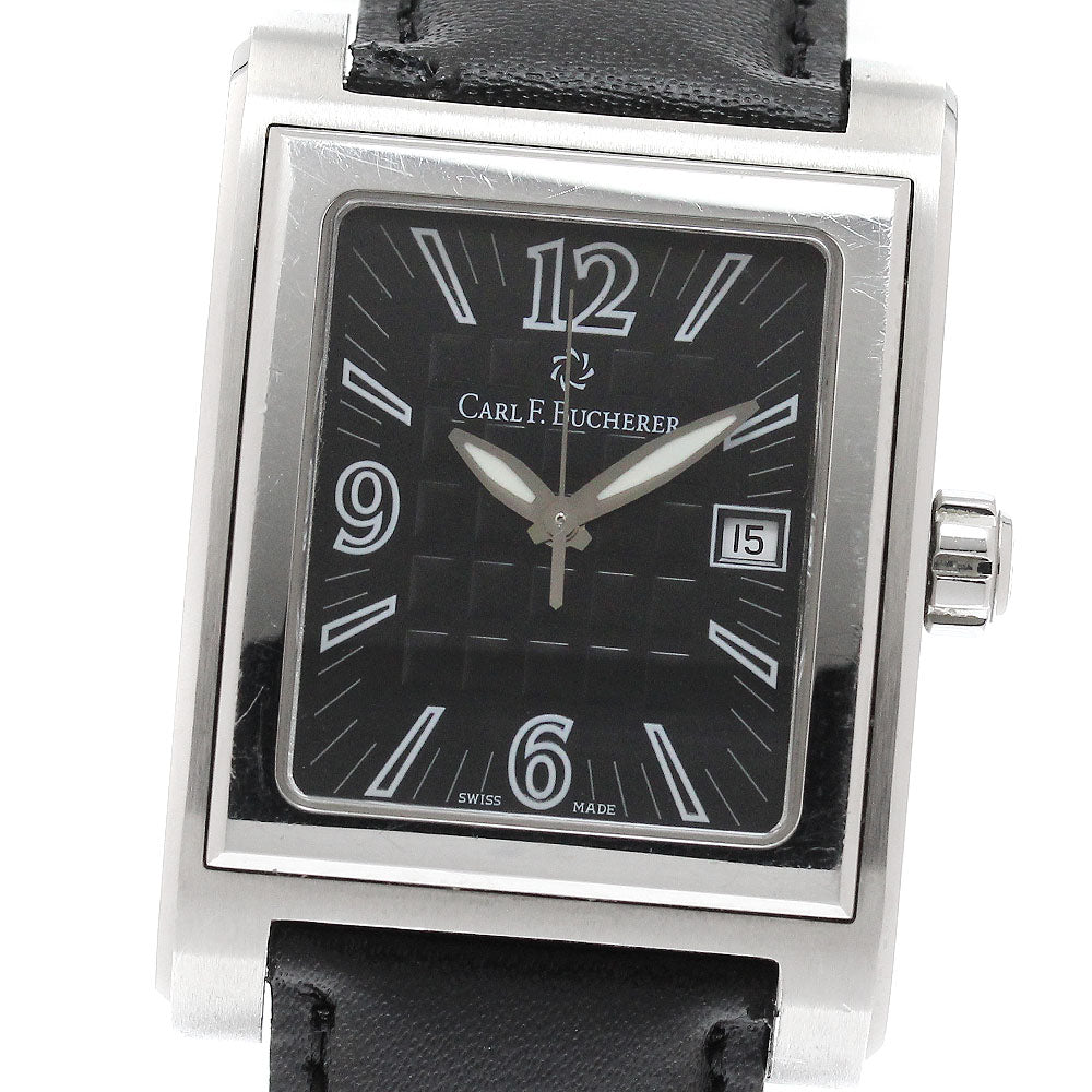 CARL F.BUCHERER Anteseed 956.753 Date black Dial Quartz Ladies Watch_949773